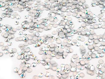 Mini Pailetten Ø 3mm zum Aufbügeln Silber